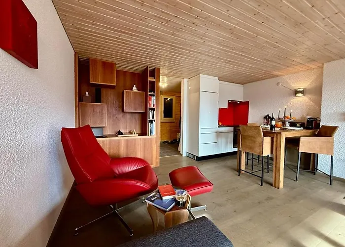 131 Modern Alpe Des Chaux 2 People Apartment