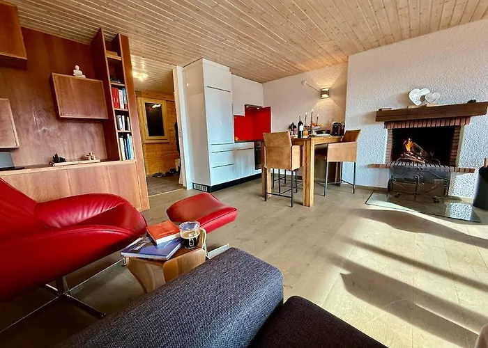 131 Modern Alpe Des Chaux 2 People Apartment *